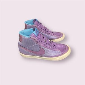 Nike Lavender and Teal High-Tops